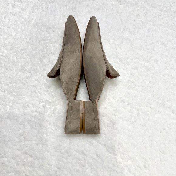 Cole Haan Suede Piper Mules Irish Cream Size 8 - Picture 3 of 4